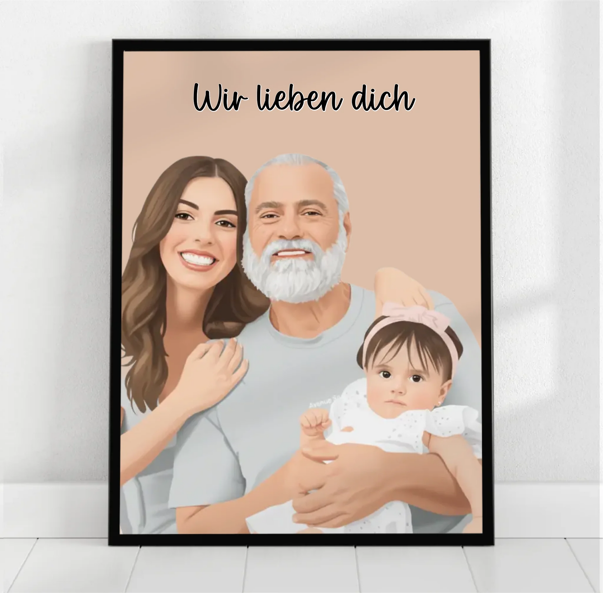 40x30cm Mock up schwarz