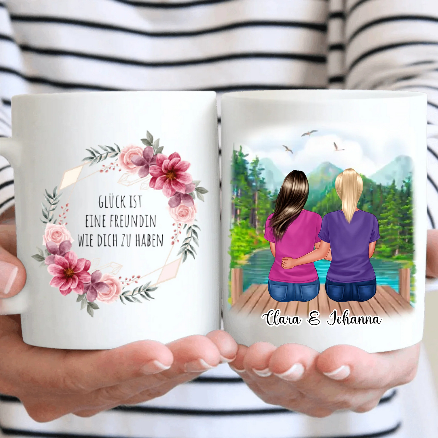 Freundin Tasse / Thermobecher