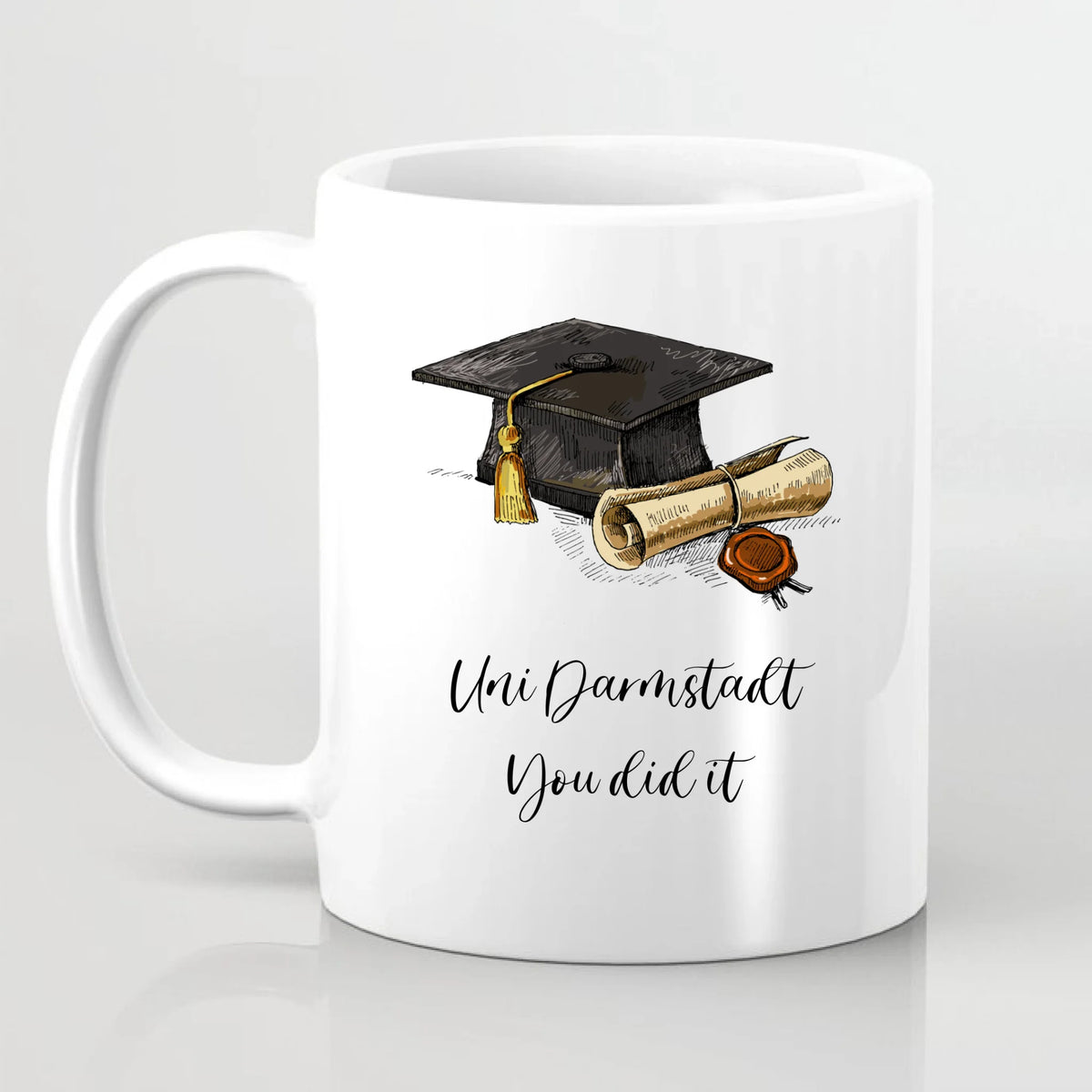 Personalisierte Abschluss Tasse / Thermobecher | Bachelor | Master | Doktor Geschenk | Promotion | Abi