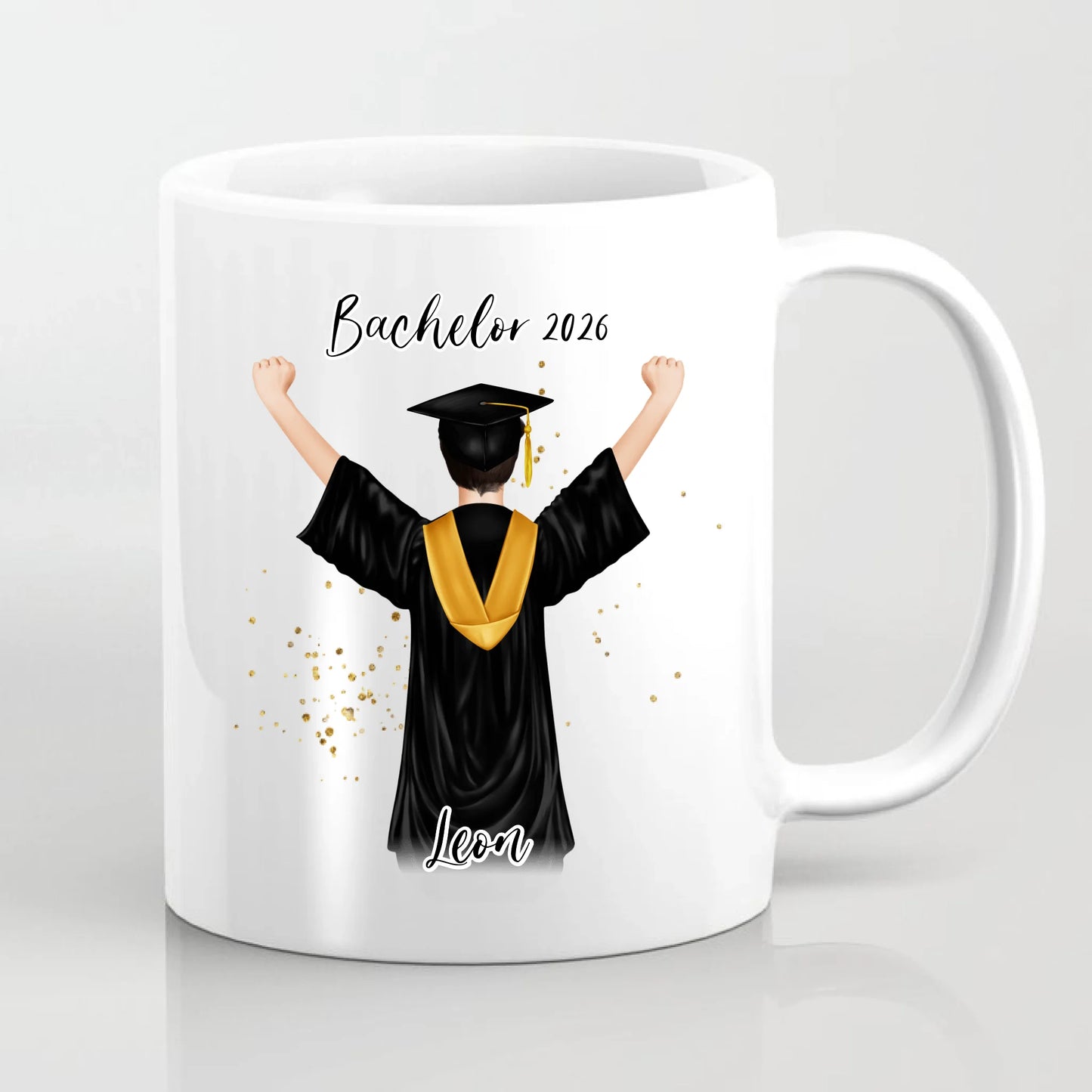 Personalisierte Abschluss Tasse / Thermobecher