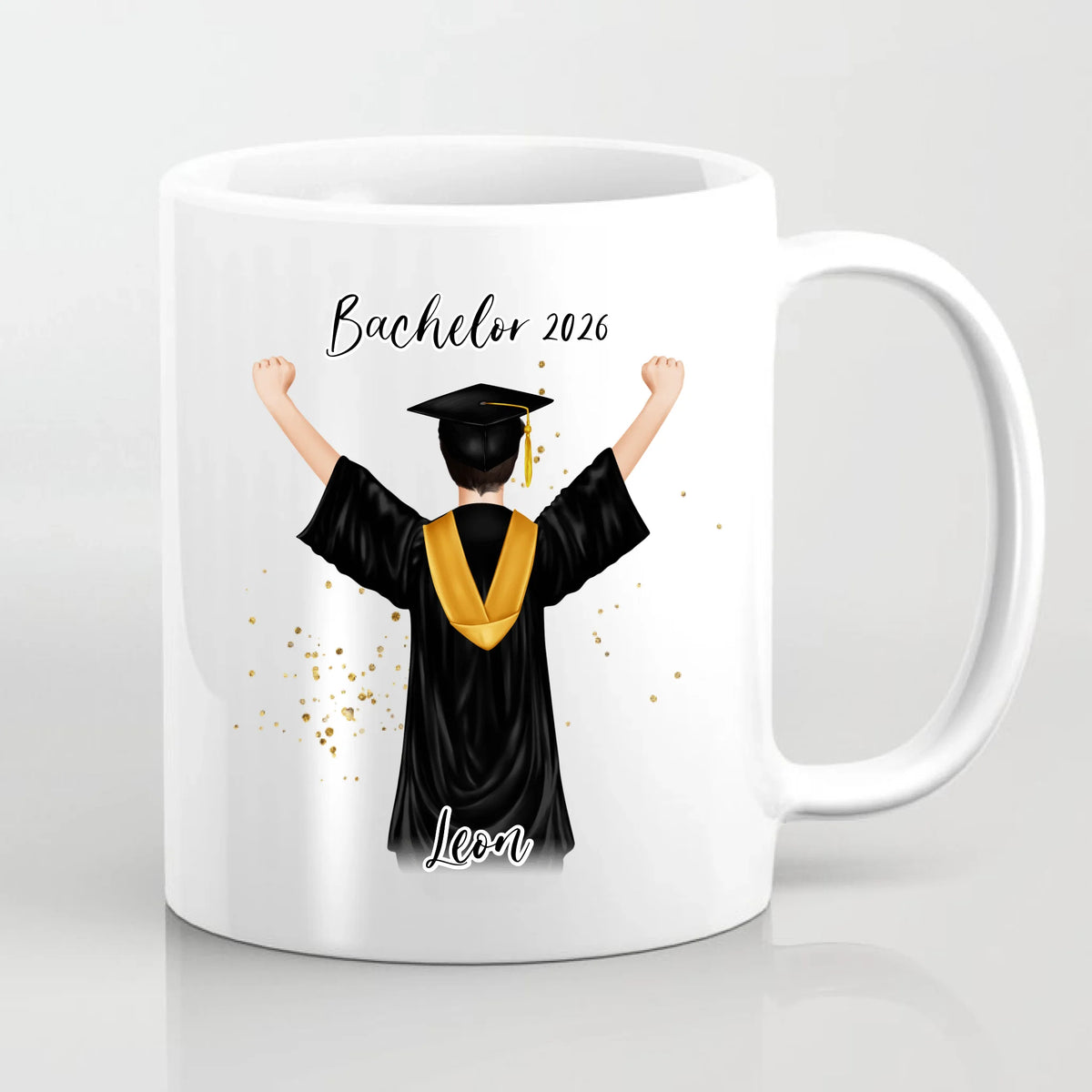 Personalisierte Abschluss Tasse / Thermobecher