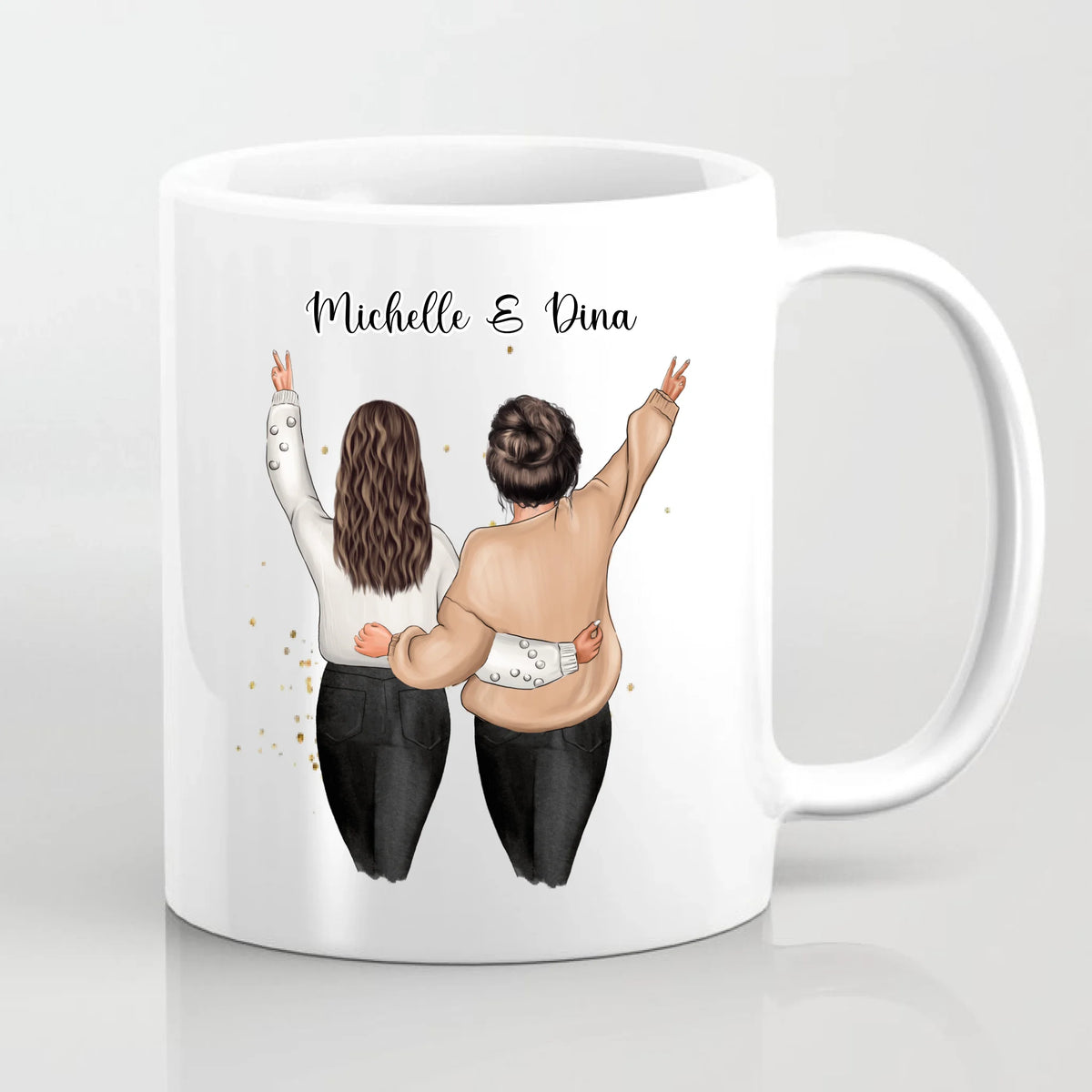 Freundin Tasse / Thermobecher