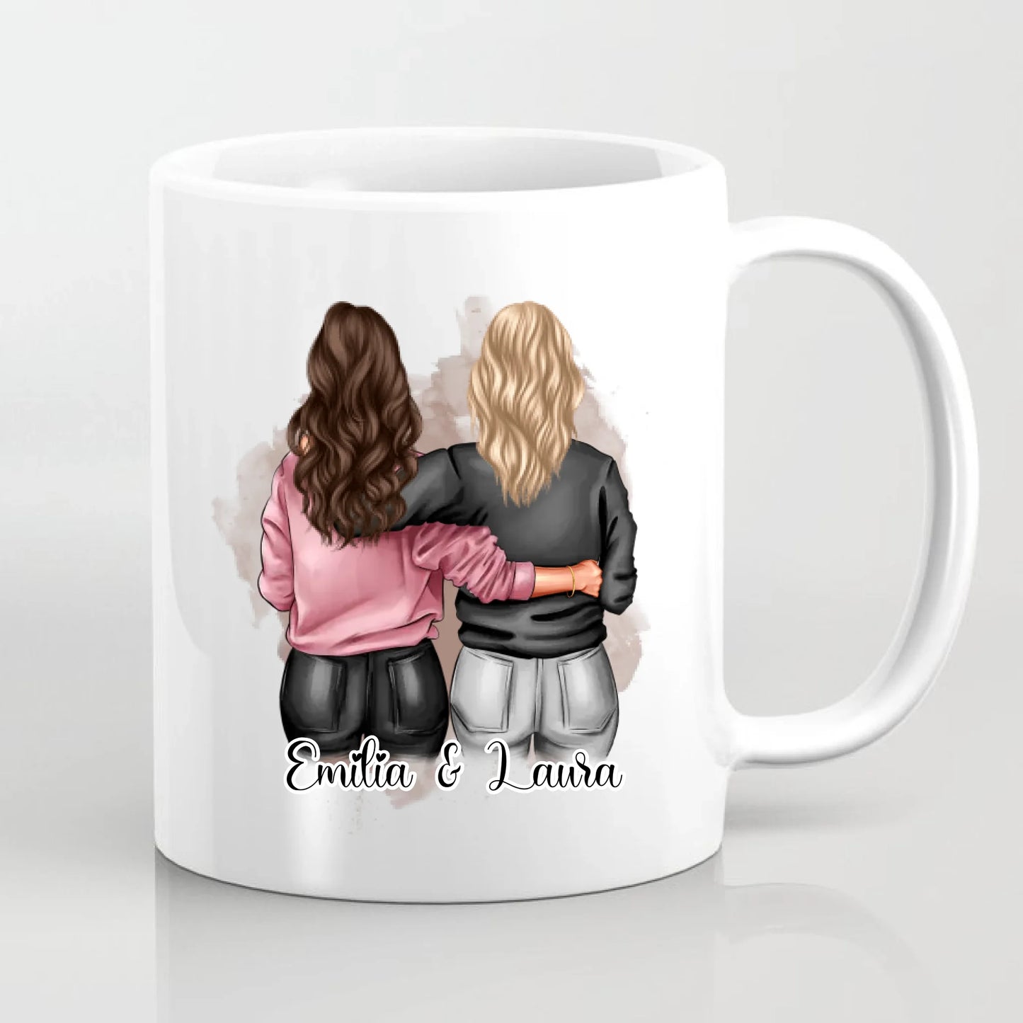 2-5 Beste Freundinnen Tasse / Thermobecher