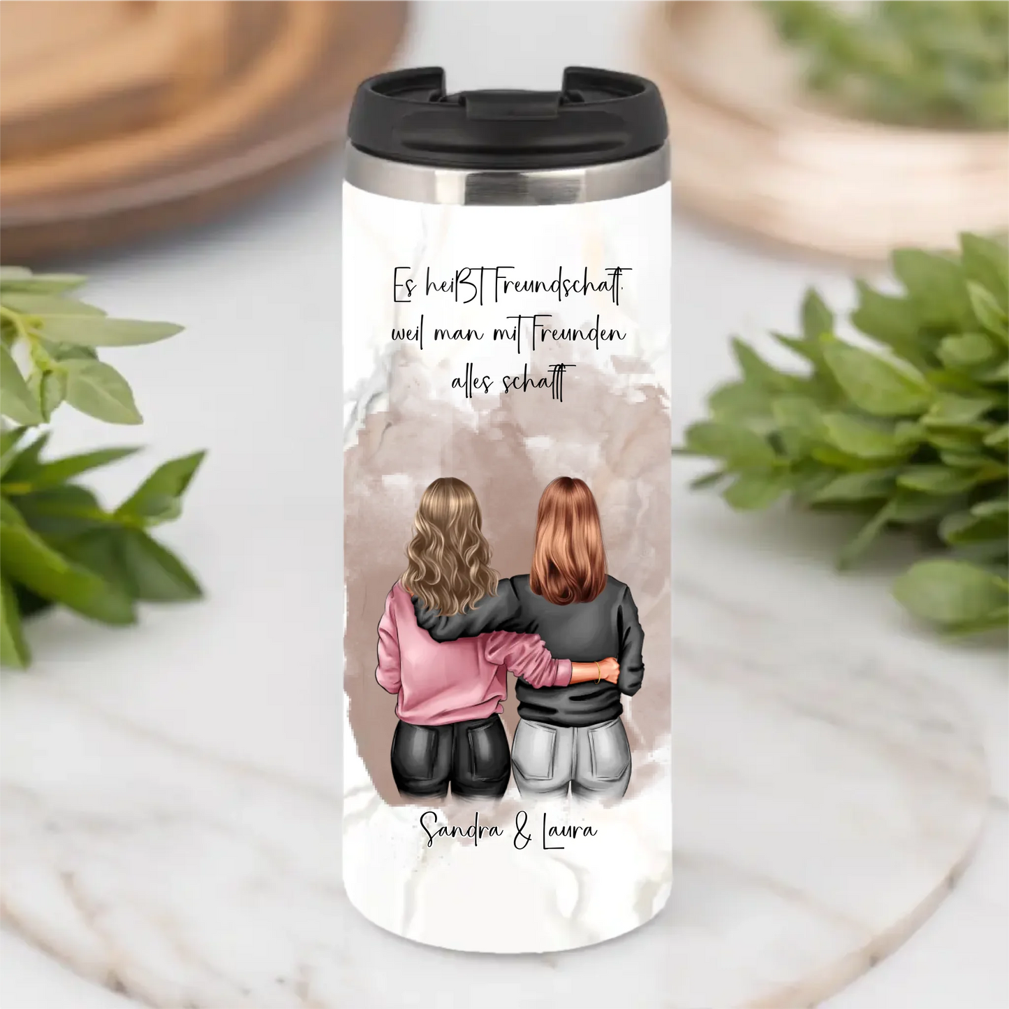 2-5 Beste Freundinnen Tasse / Thermobecher