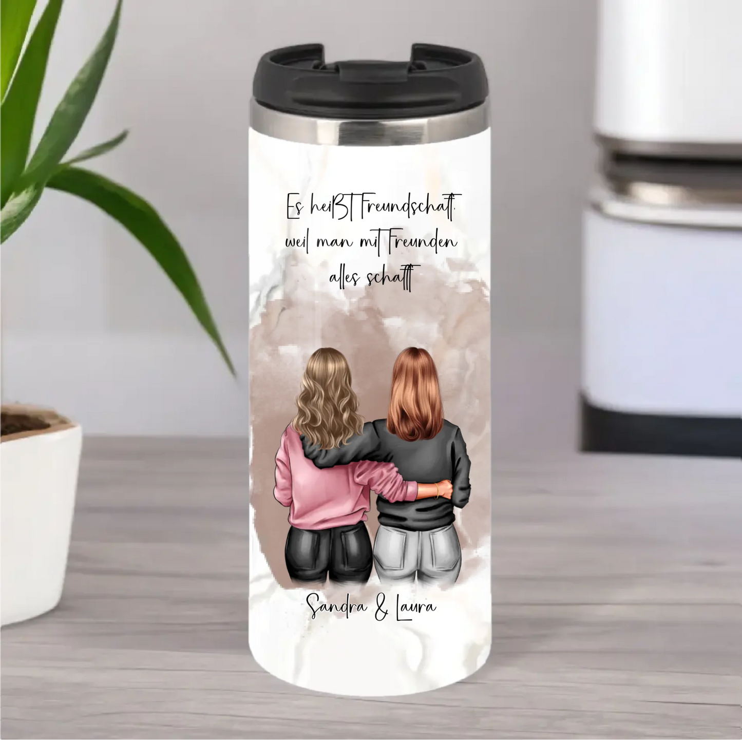 2-5 Beste Freundinnen Tasse / Thermobecher