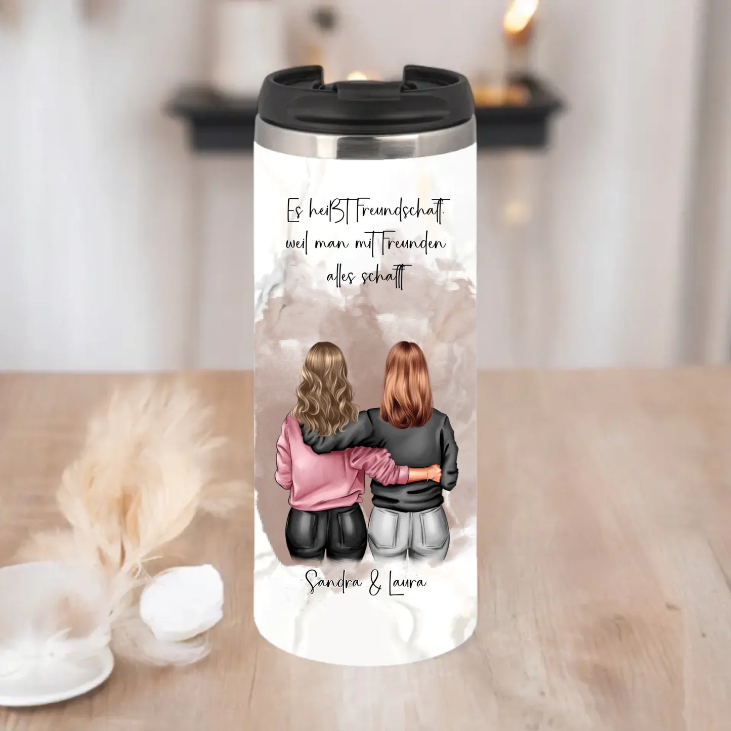 2-5 Beste Freundinnen Tasse / Thermobecher