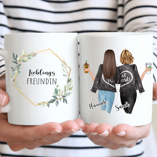 Freundinnen Tasse / Thermobecher