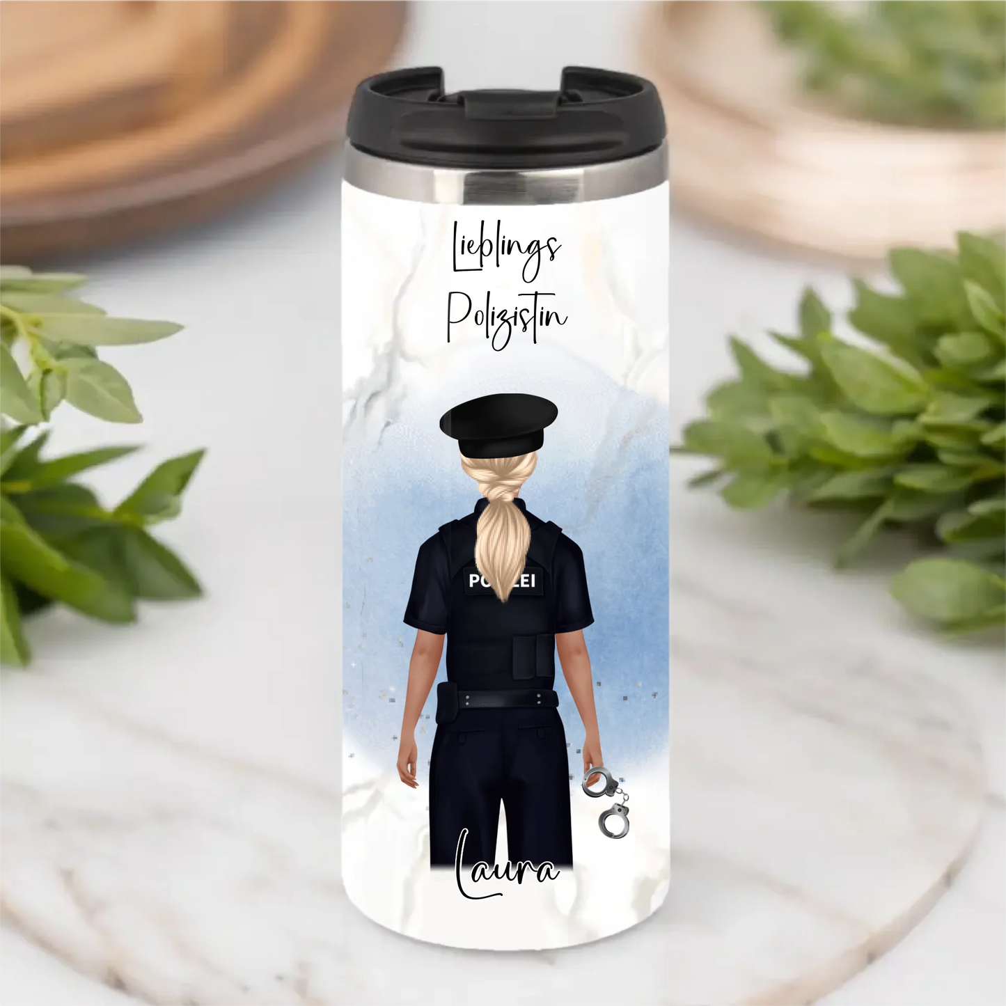 Polizei Tasse / Thermobecher