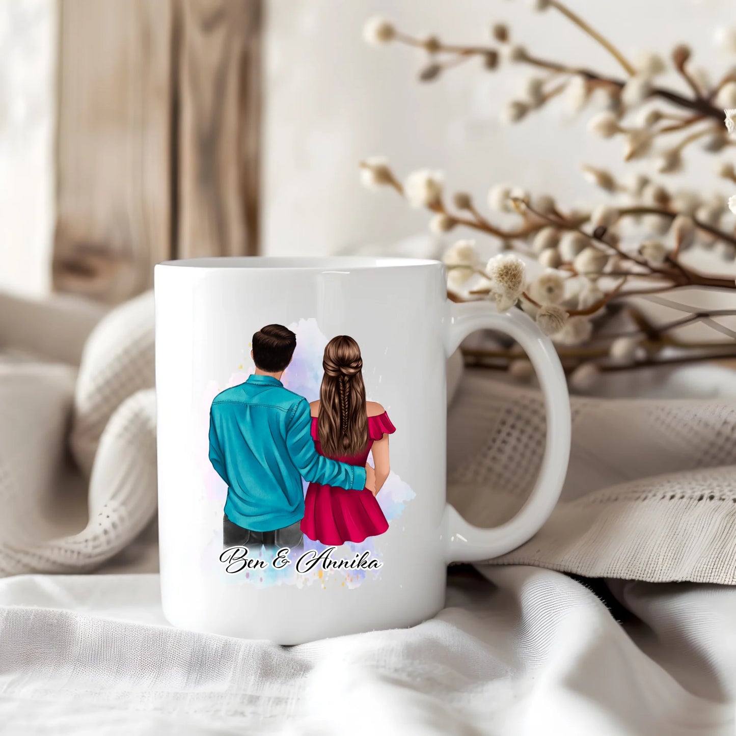 Paar Tasse / Thermobecher