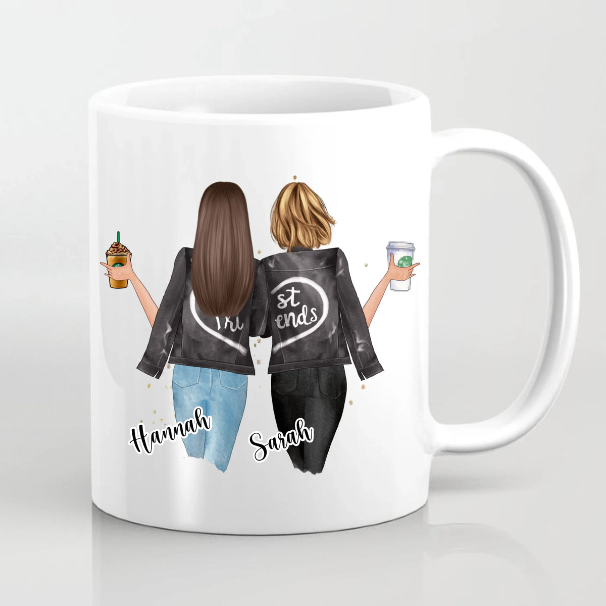 Freundinnen Tasse / Thermobecher
