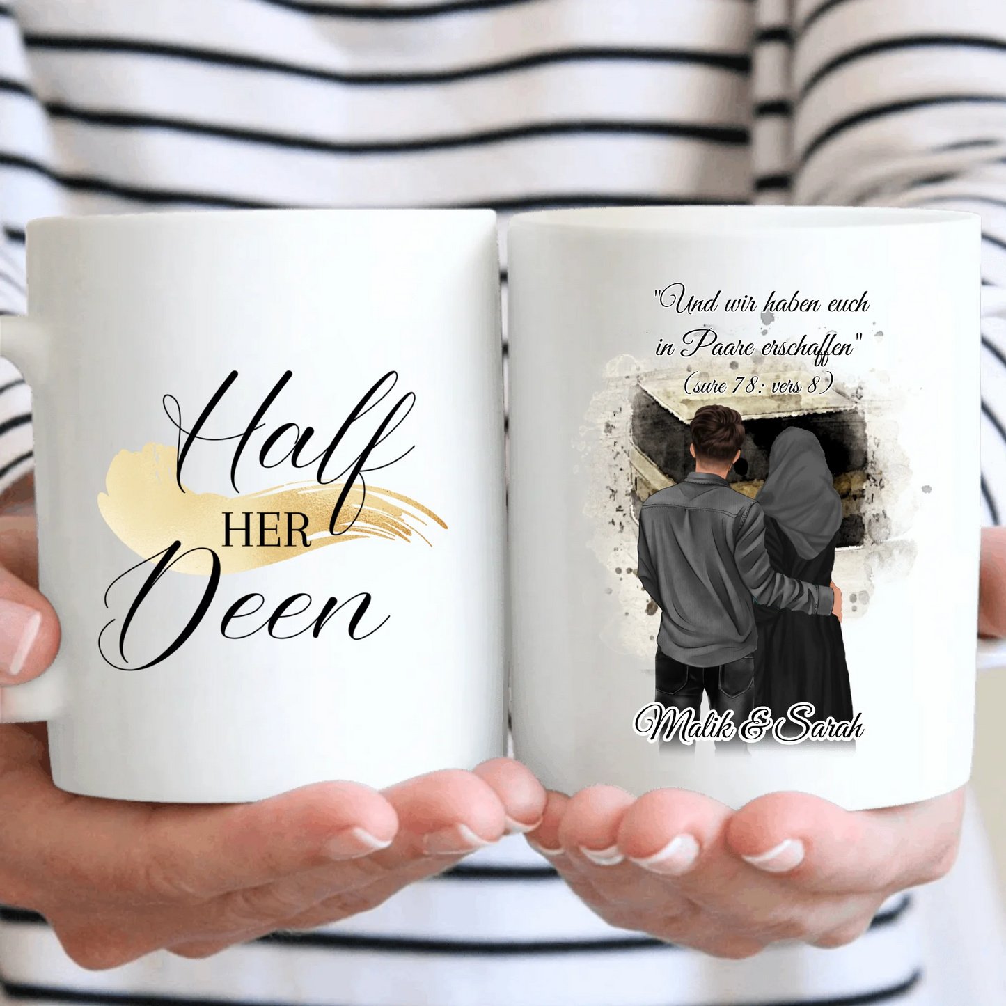 Muslim Couple Tasse / Thermobecher