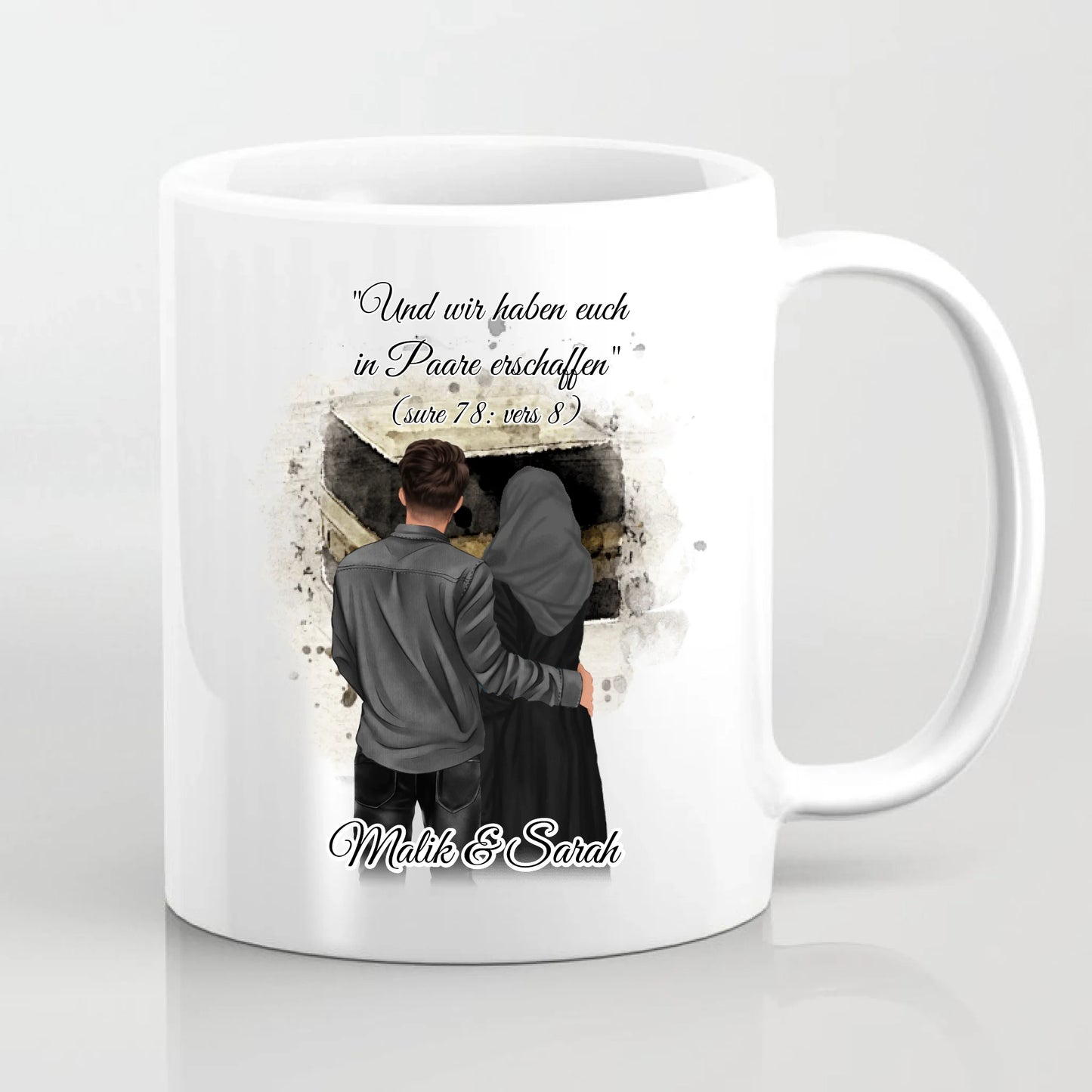 Muslim Couple Tasse / Thermobecher