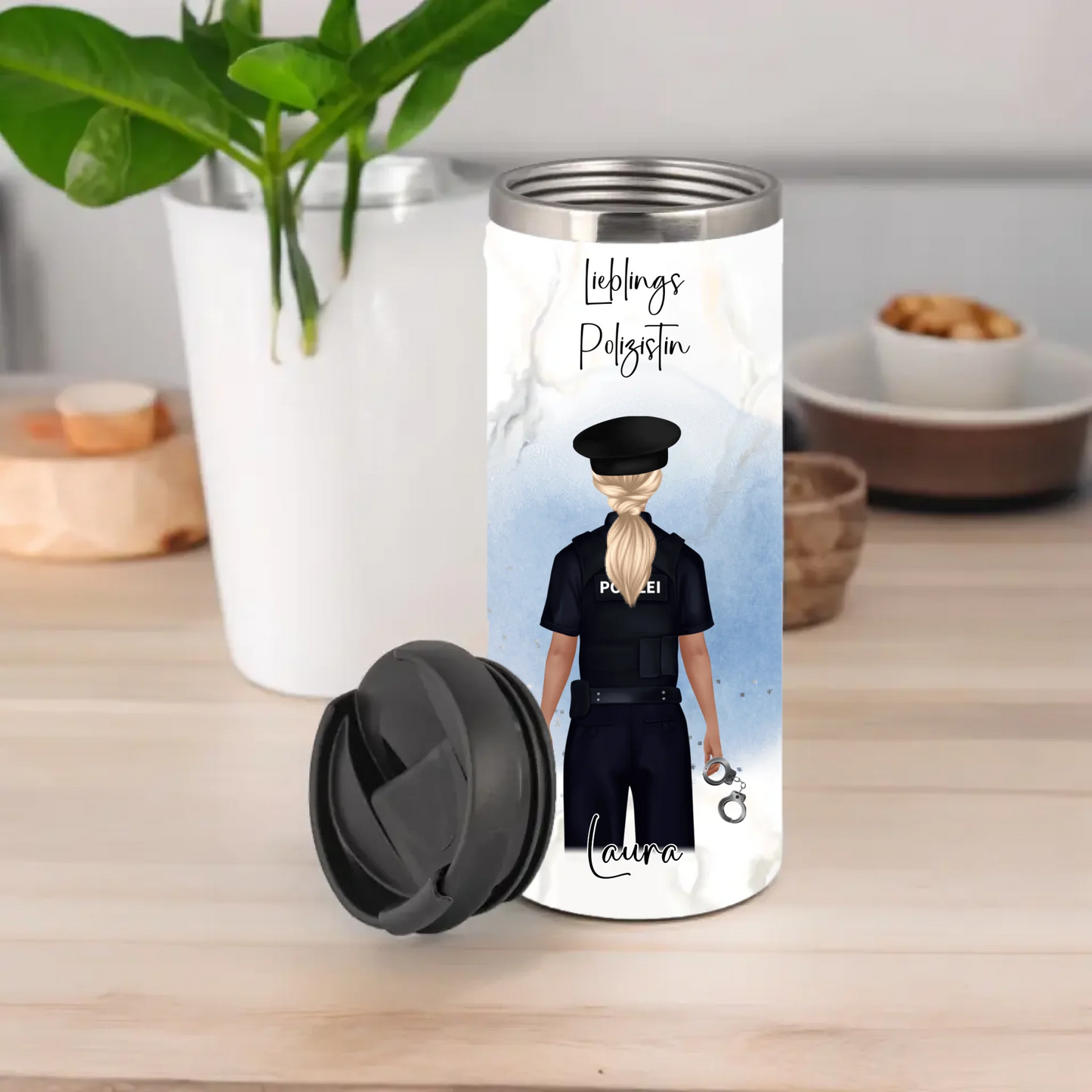 Polizei Tasse / Thermobecher