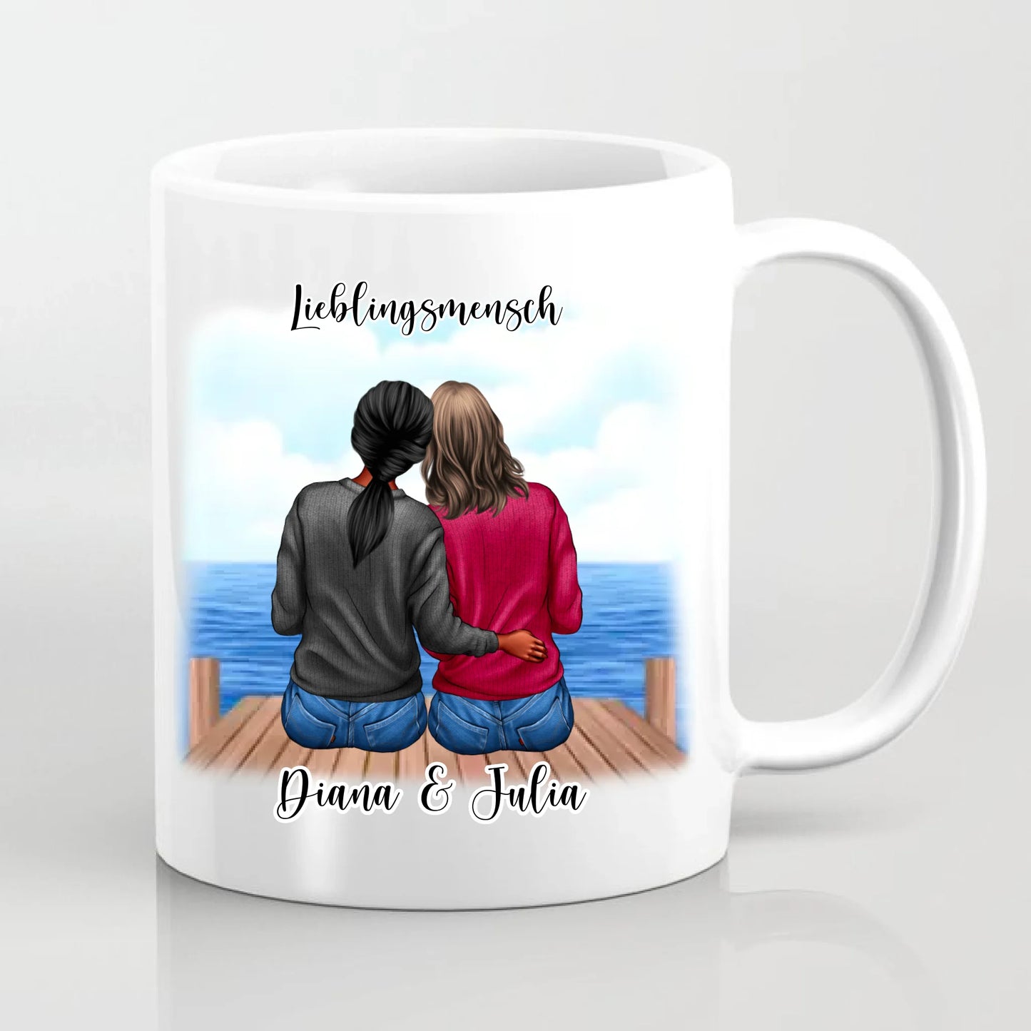 Freundinnen Tasse / Thermobecher