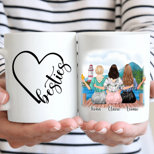 2 - 3 Freundinnen Tasse / Thermobecher