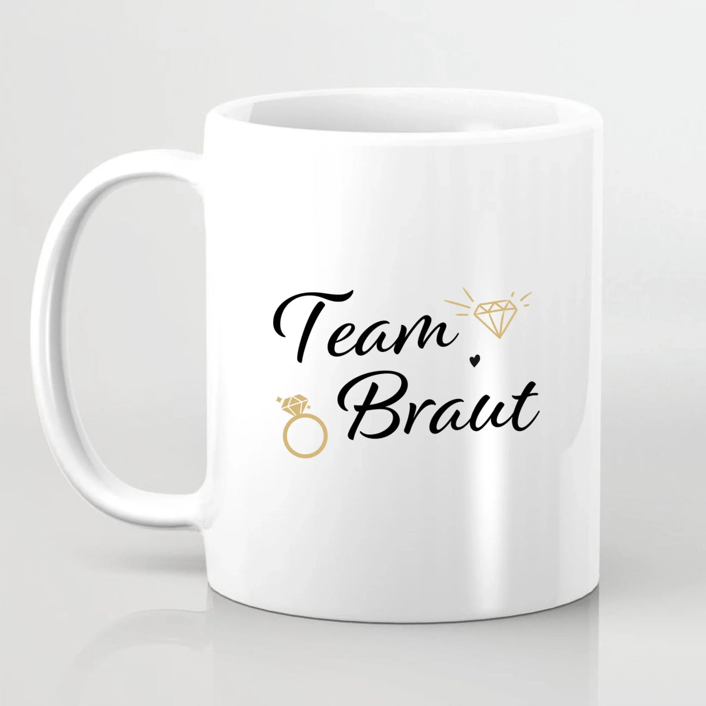 Braut 2-5 Freundinnen Tasse / Thermobecher