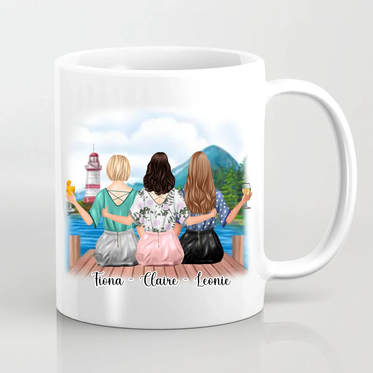 2 - 3 Freundinnen Tasse / Thermobecher