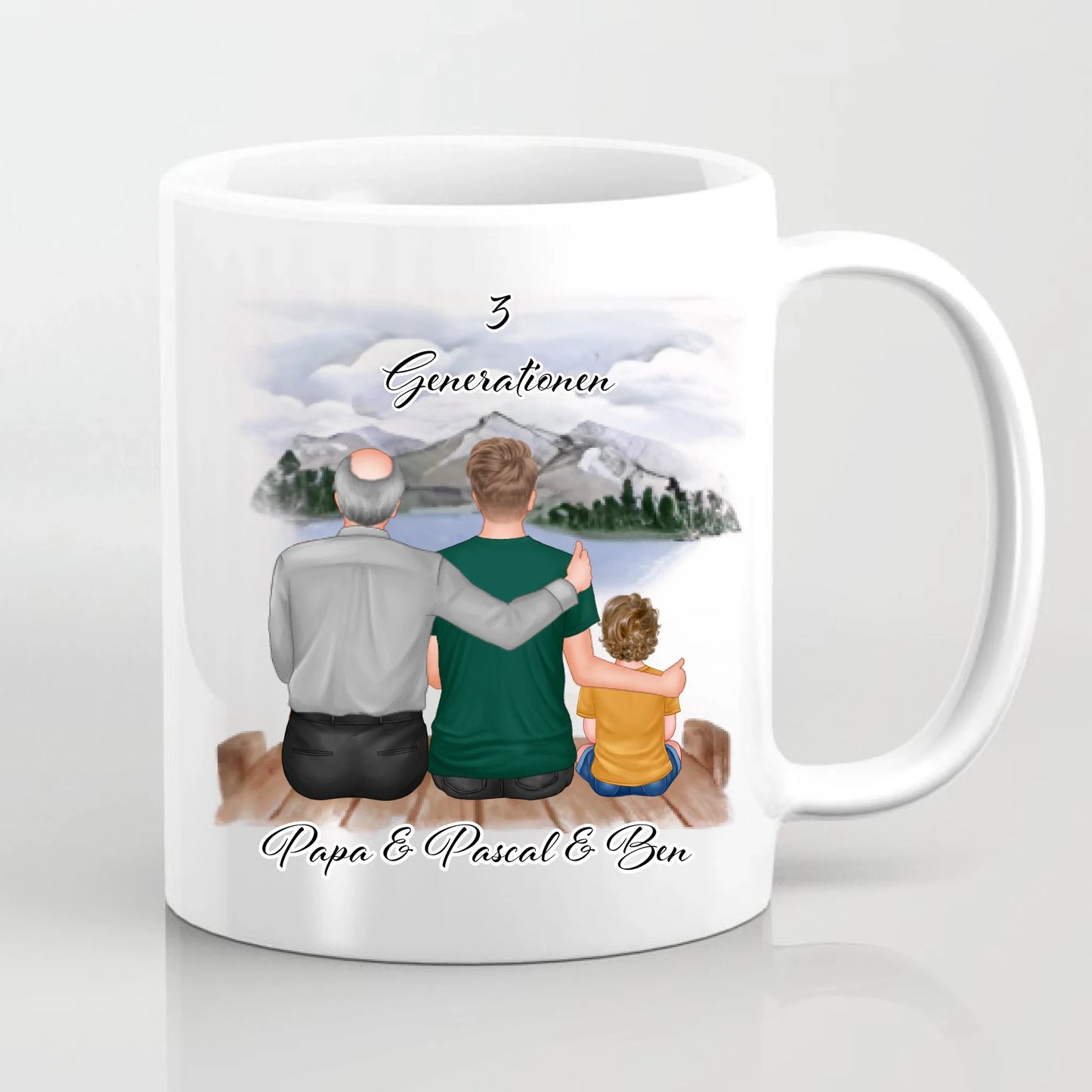 Vater, Sohn & Enkel Tasse / Thermobecher