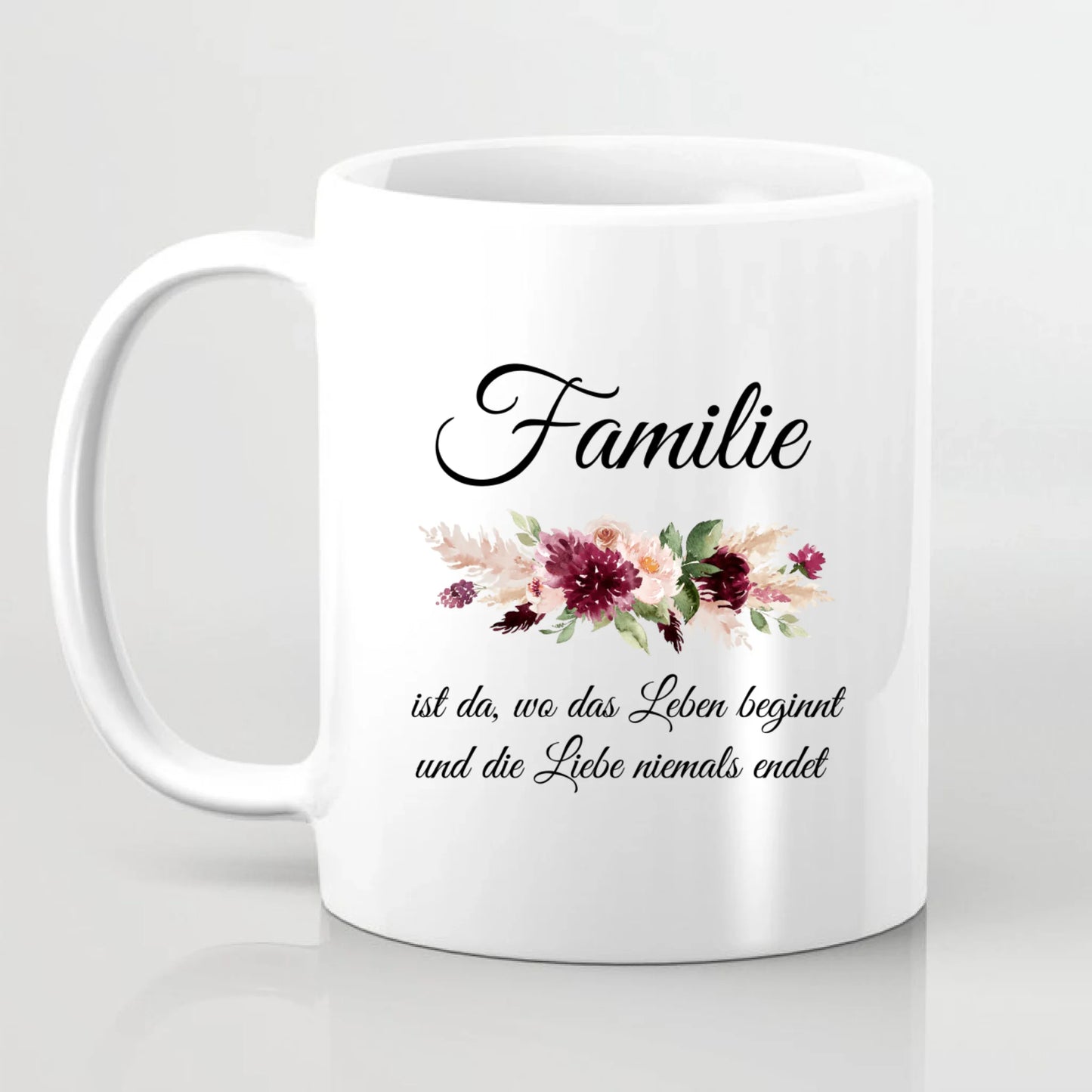 3-4 Personen Familien (+ Haustier) Tasse / Thermobecher