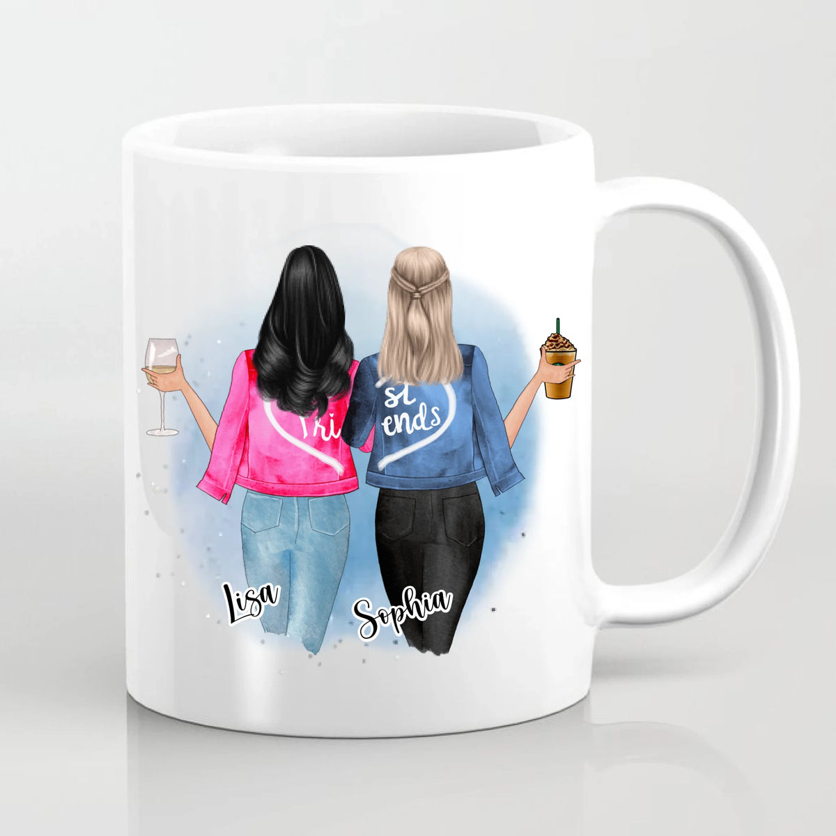 Beste Freundin Tasse / Thermobecher