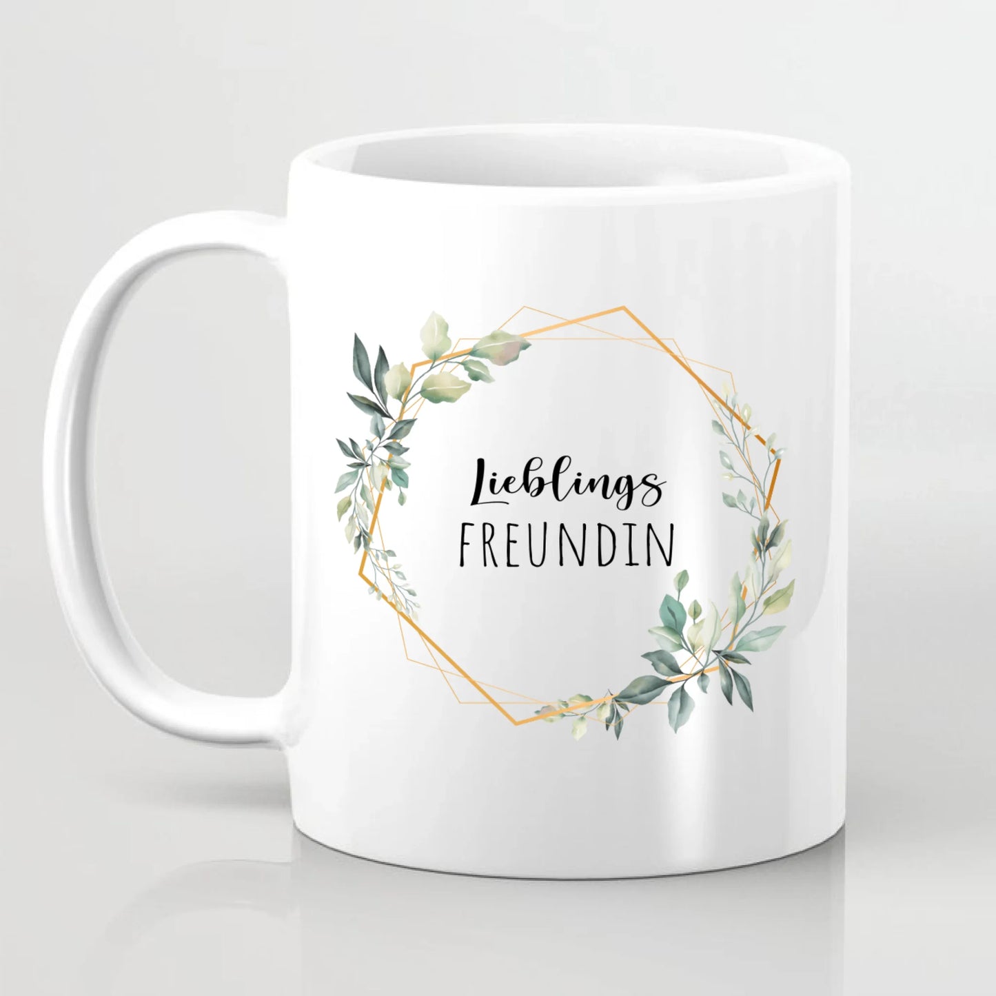 Personalisierte Freundin Tasse / Thermobecher