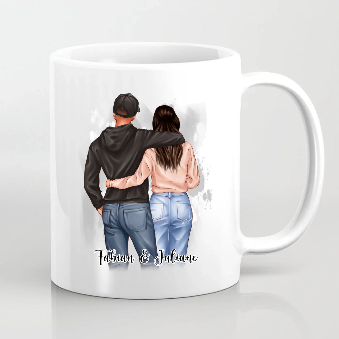 Personalisierte Paar Tasse / Thermobecher