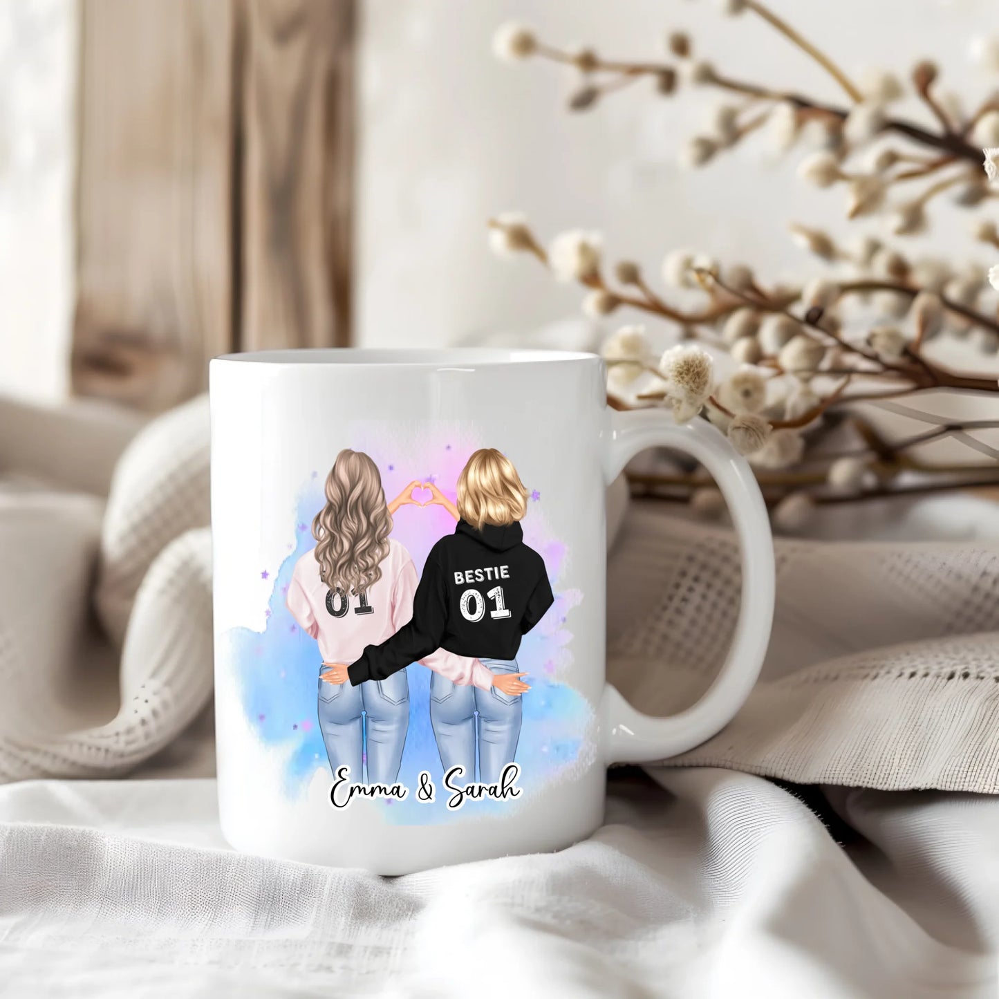 Freundin Tasse / Thermobecher