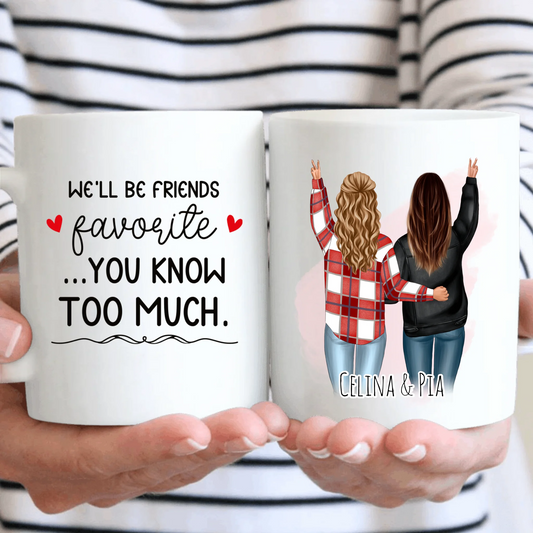 Freundin Tasse / Thermobecher