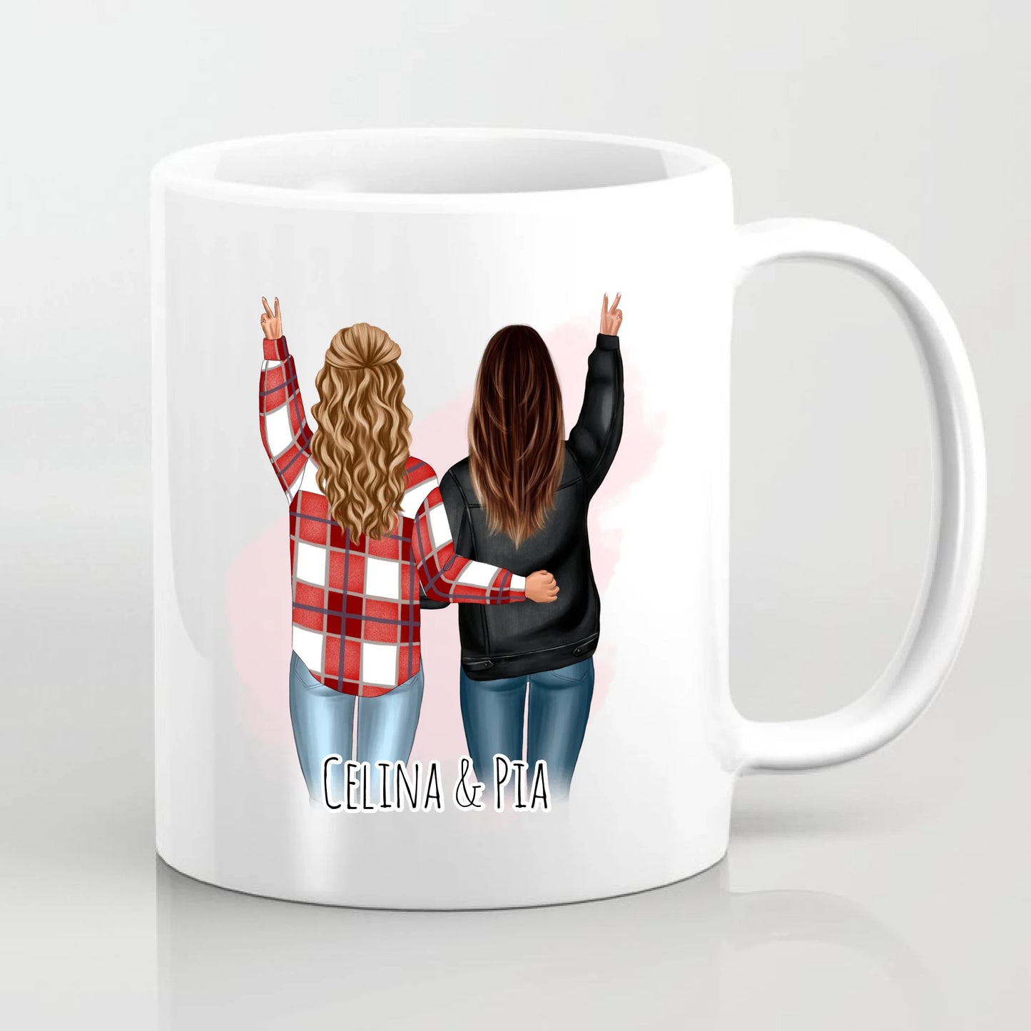 Freundin Tasse / Thermobecher