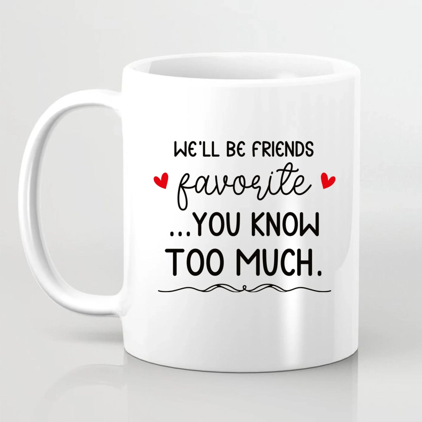 Freundin Tasse / Thermobecher