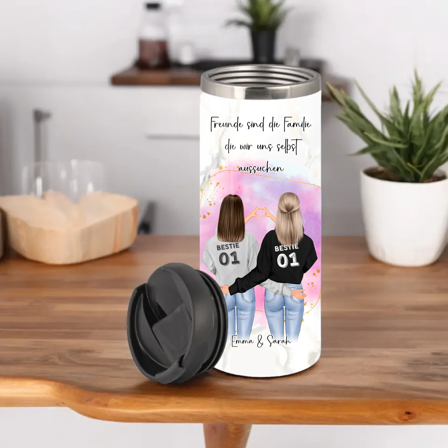 Freundin Tasse / Thermobecher