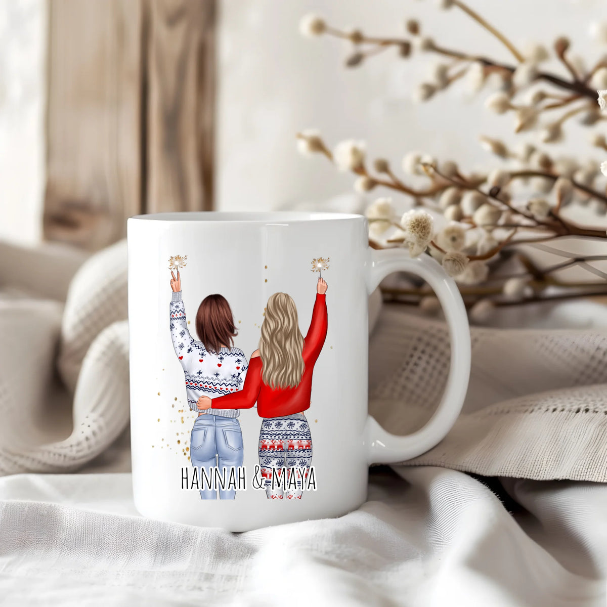 Beste Freundin Tasse / Thermobecher
