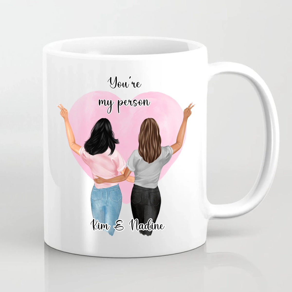 2-4 Beste Freundinnen Tasse / Thermobecher