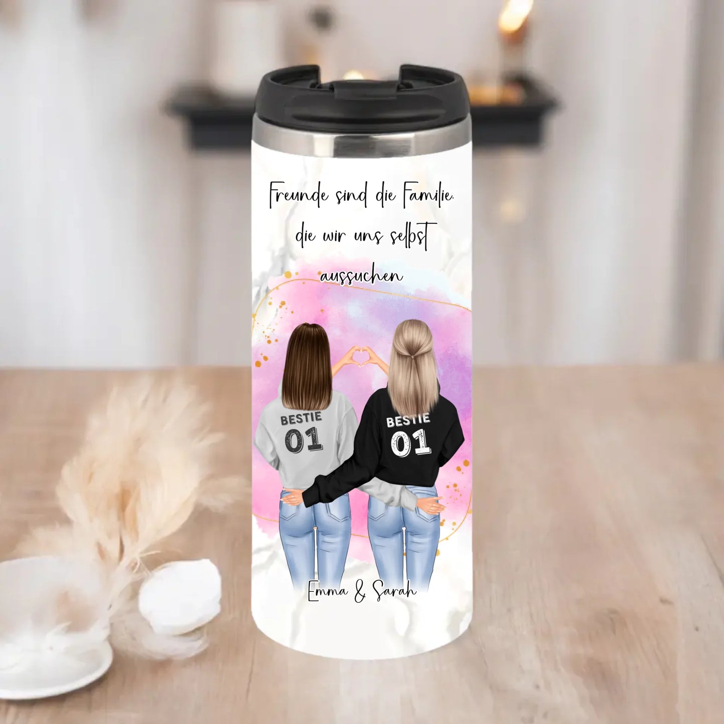 Freundin Tasse / Thermobecher