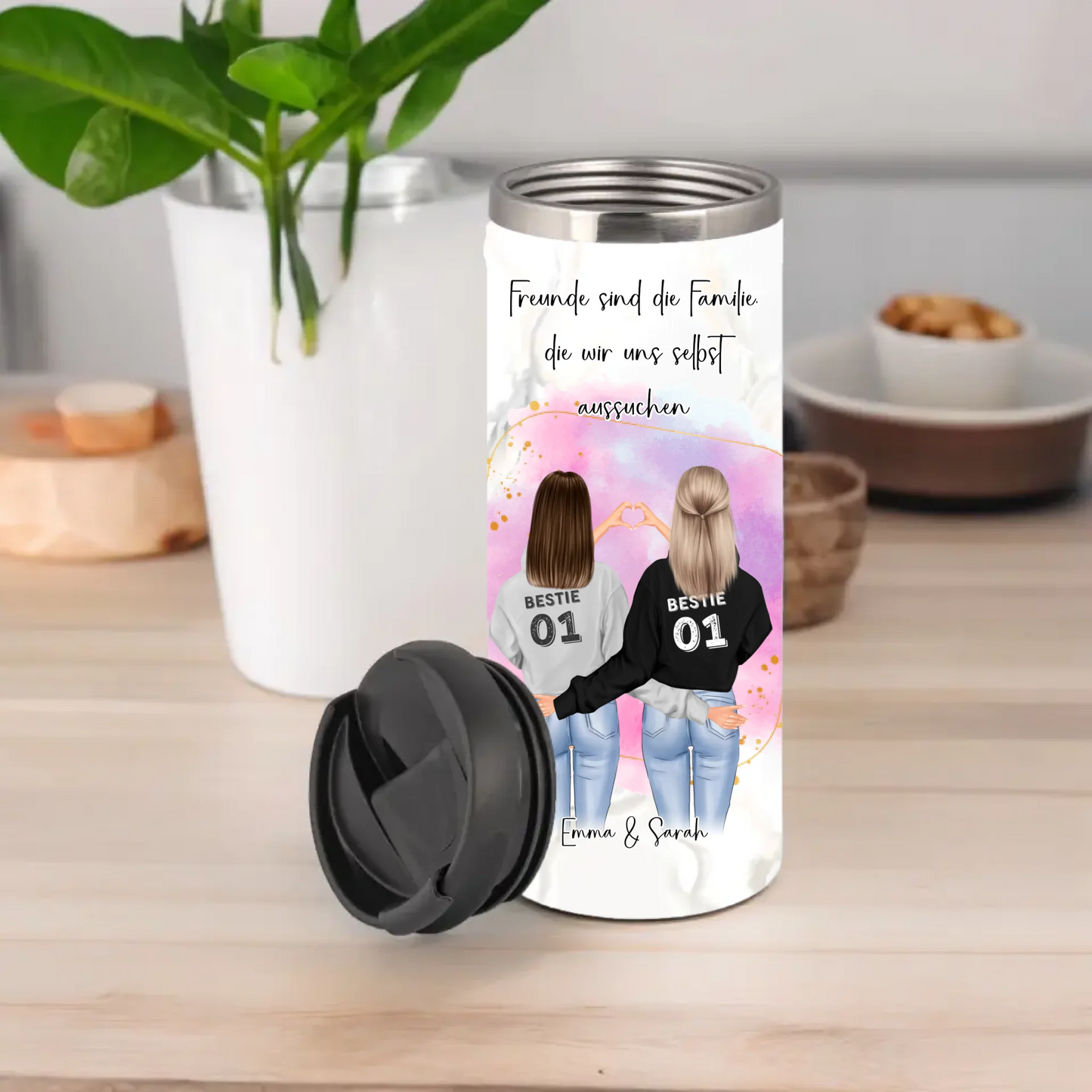 Freundin Tasse / Thermobecher