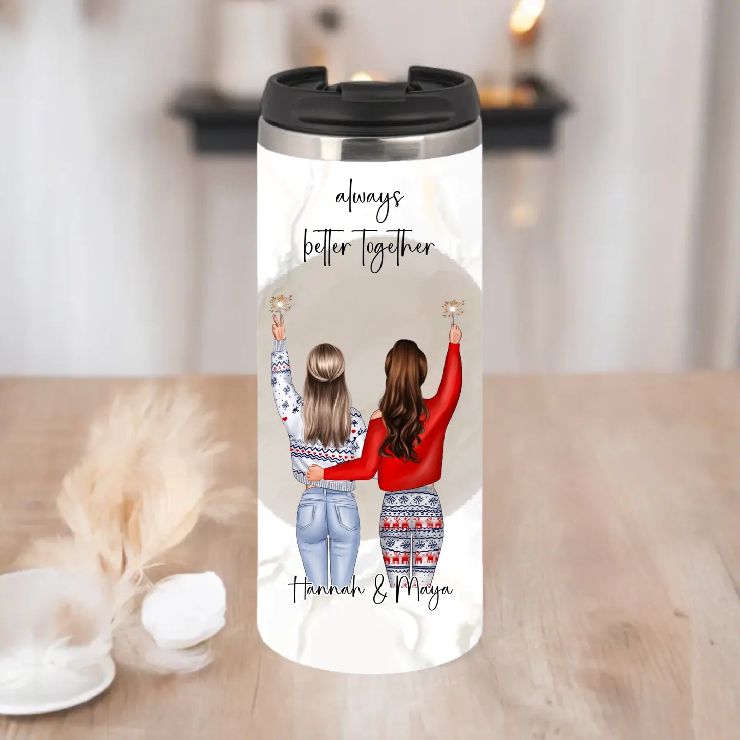 Beste Freundin Tasse / Thermobecher