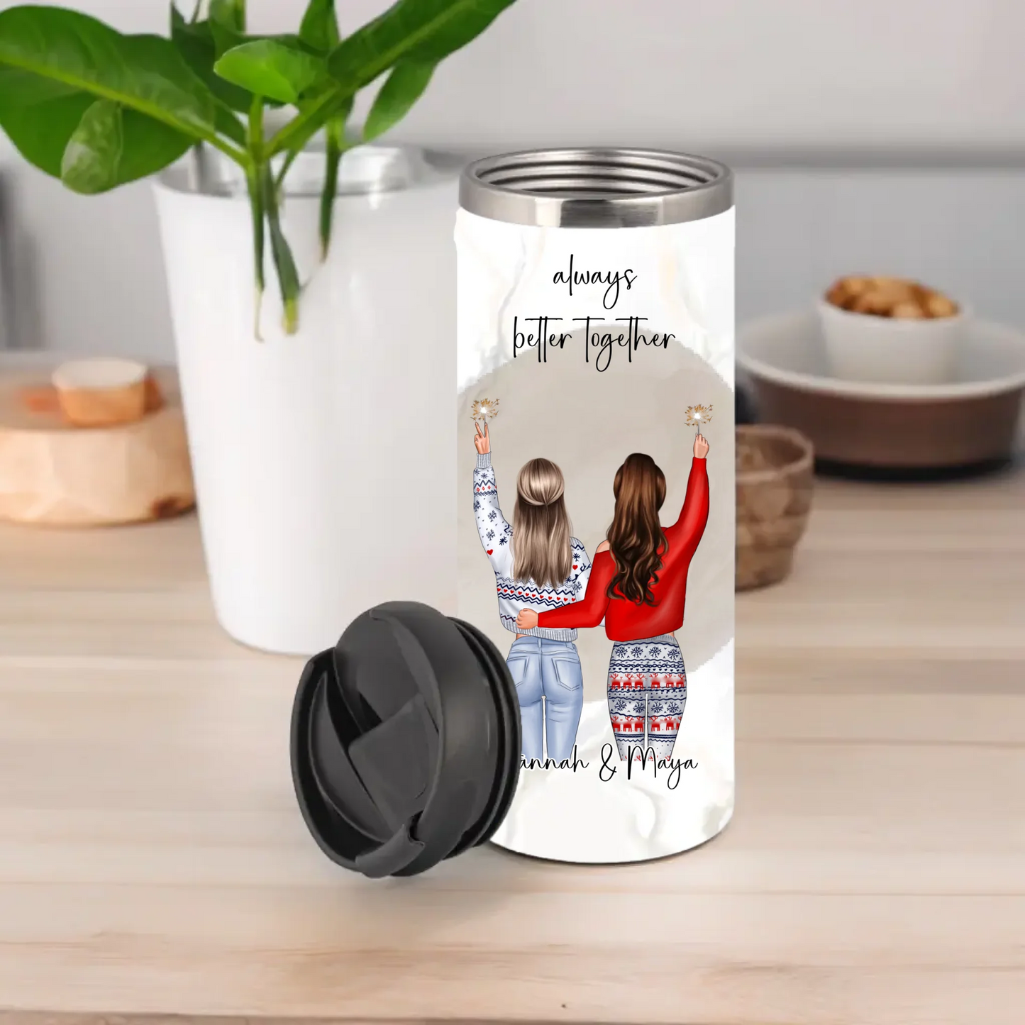 Beste Freundin Tasse / Thermobecher