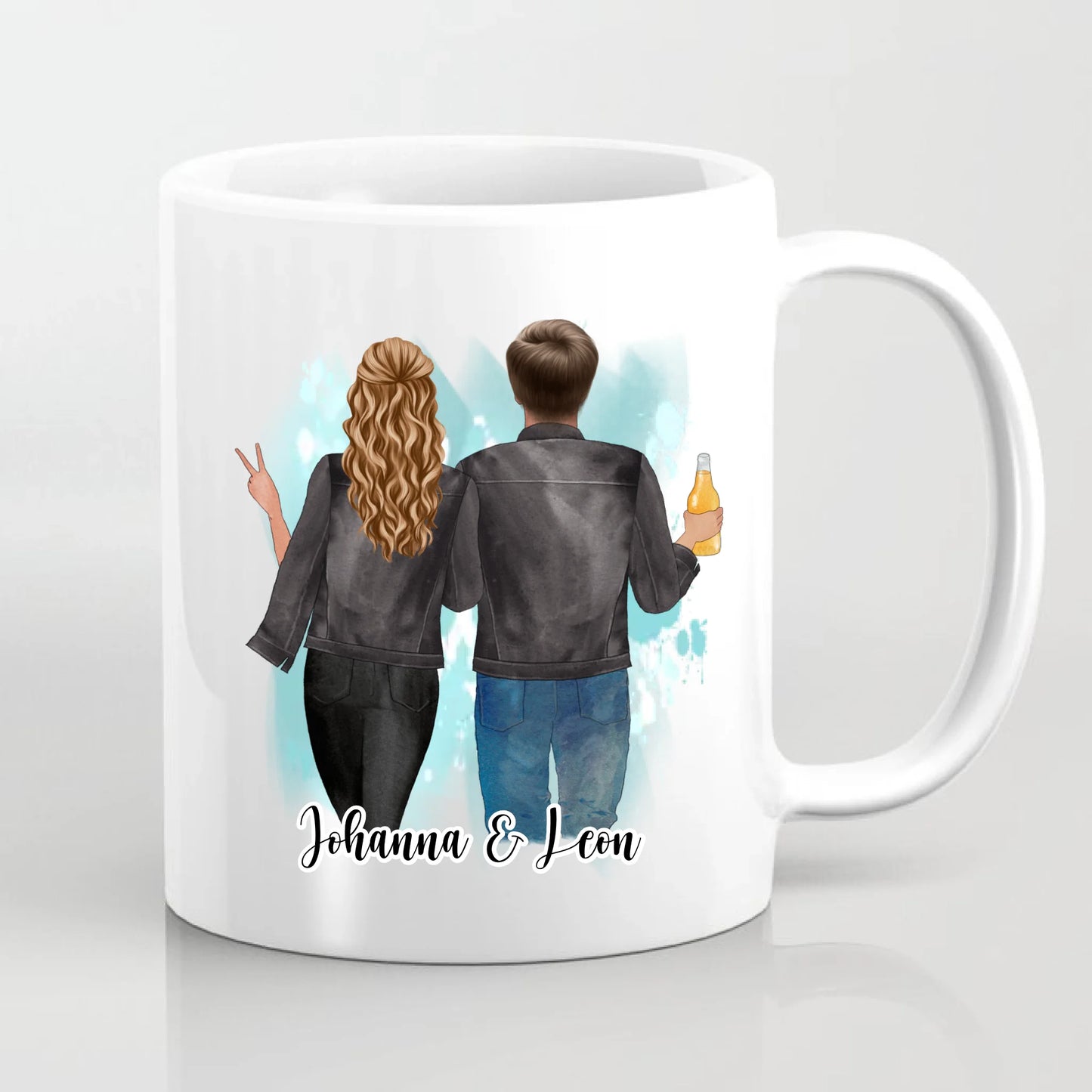 Bester Freund & Beste Freundin Tasse / Thermobecher