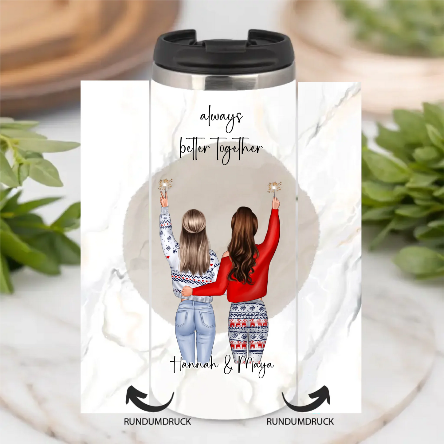 Beste Freundin Tasse / Thermobecher