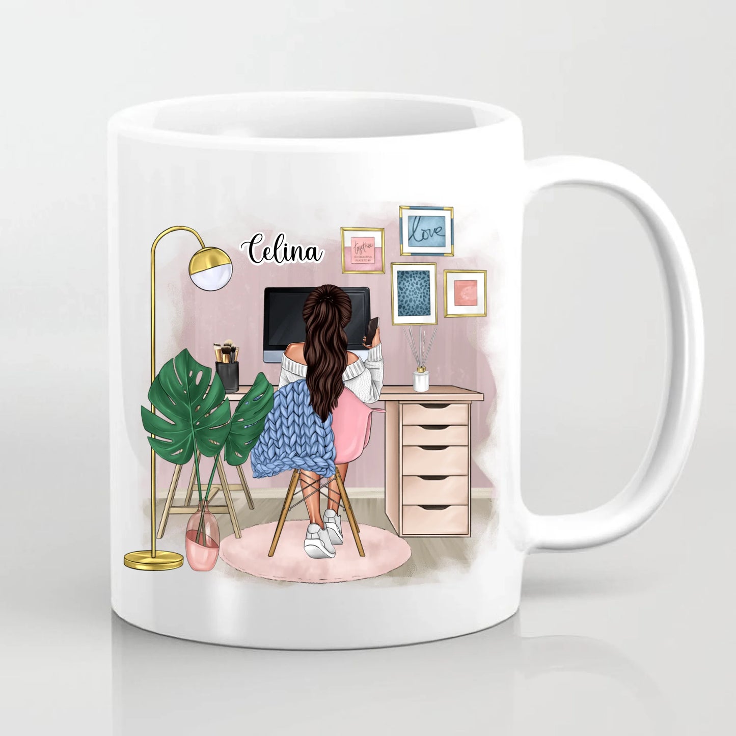 Personalisierte Tasse / Thermobecher