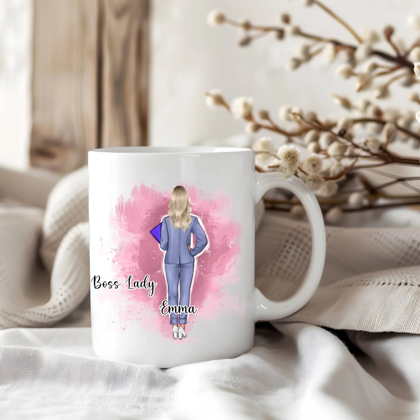 1-4 Boss Ladys Tasse / Thermobecher