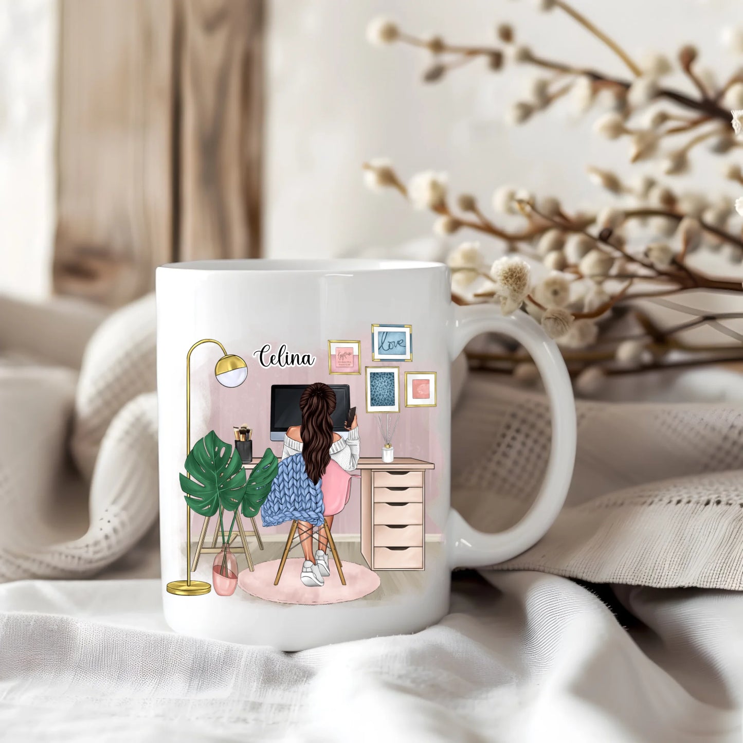 Personalisierte Tasse / Thermobecher