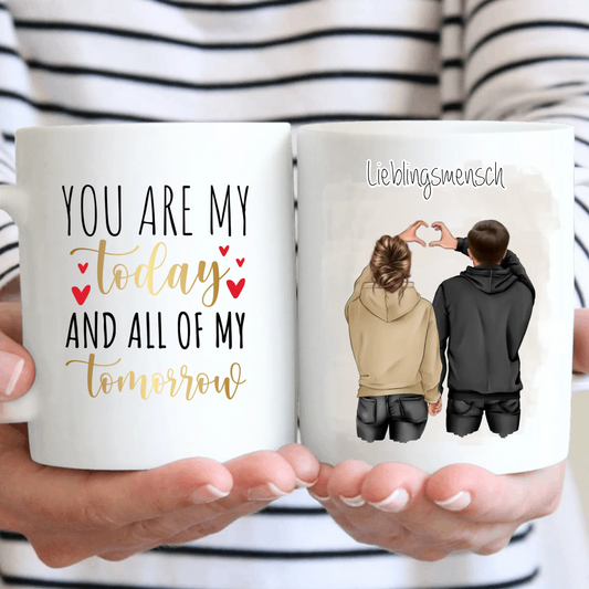 Couple Tasse / Thermobecher