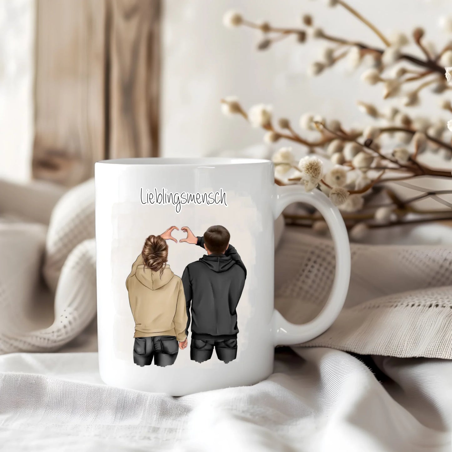 Couple Tasse / Thermobecher