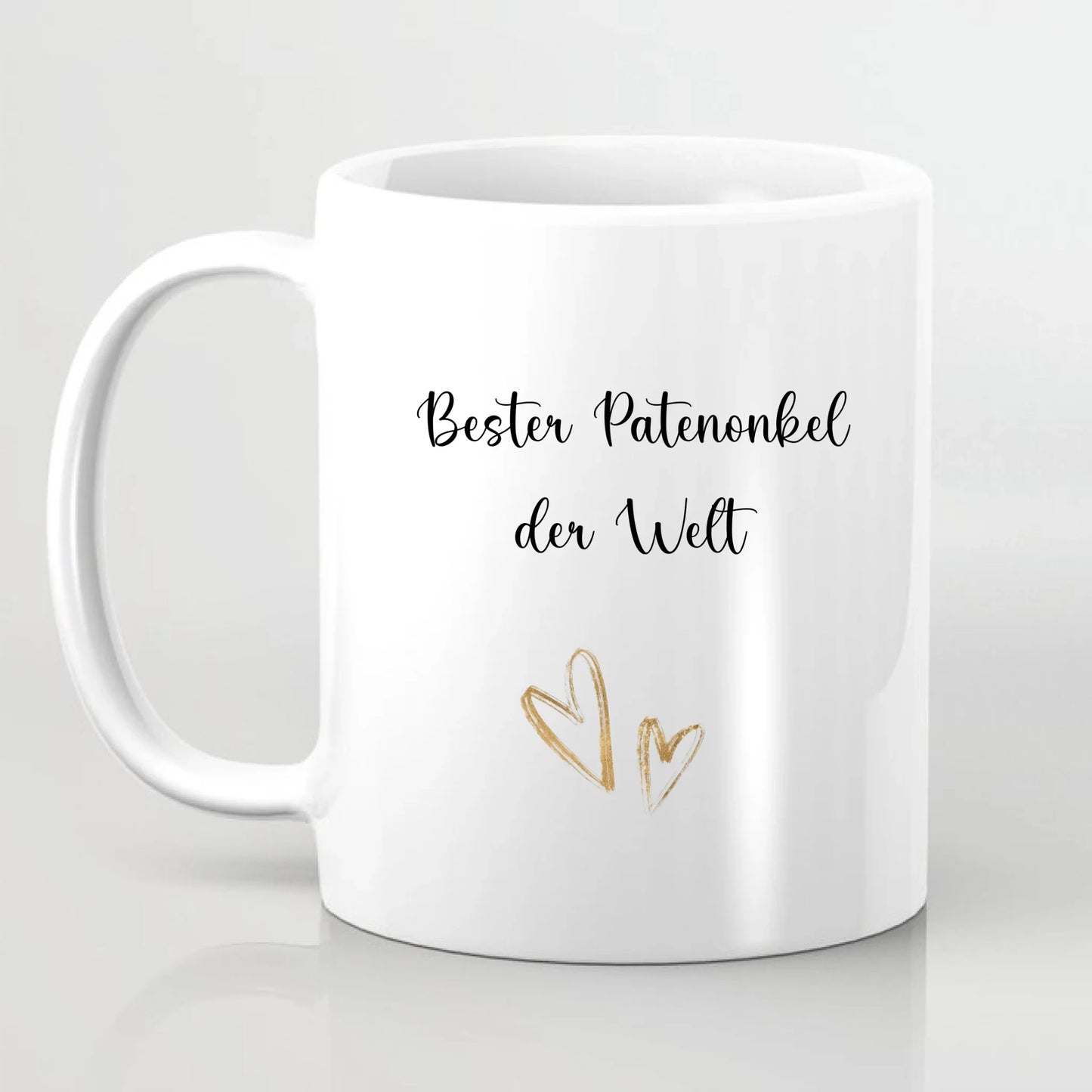 Patenonkel/ Patentante mit Kind Tasse / Thermobecher