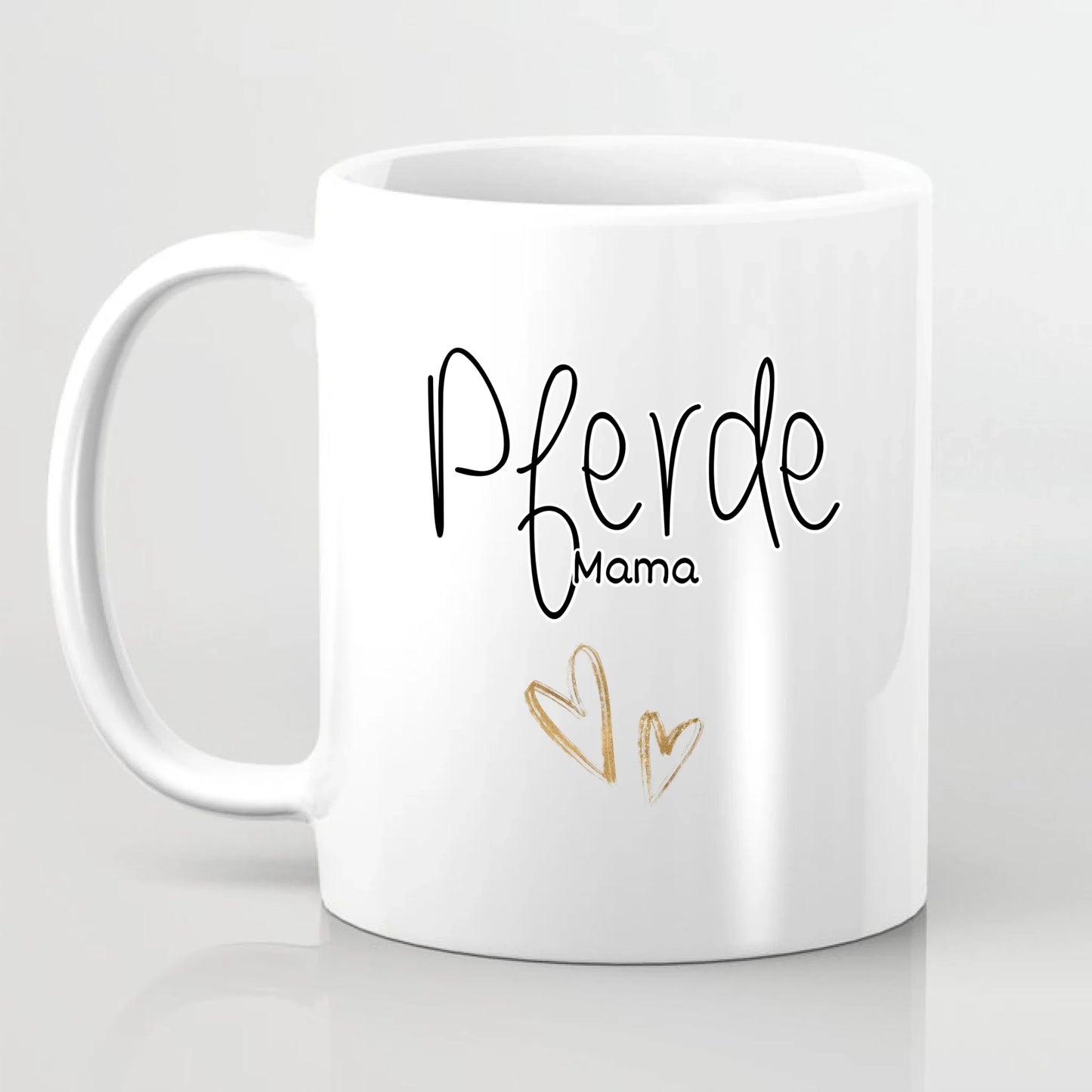 Pferde Tasse / Thermobecher Personalisiert - 1-2 Freundinnen