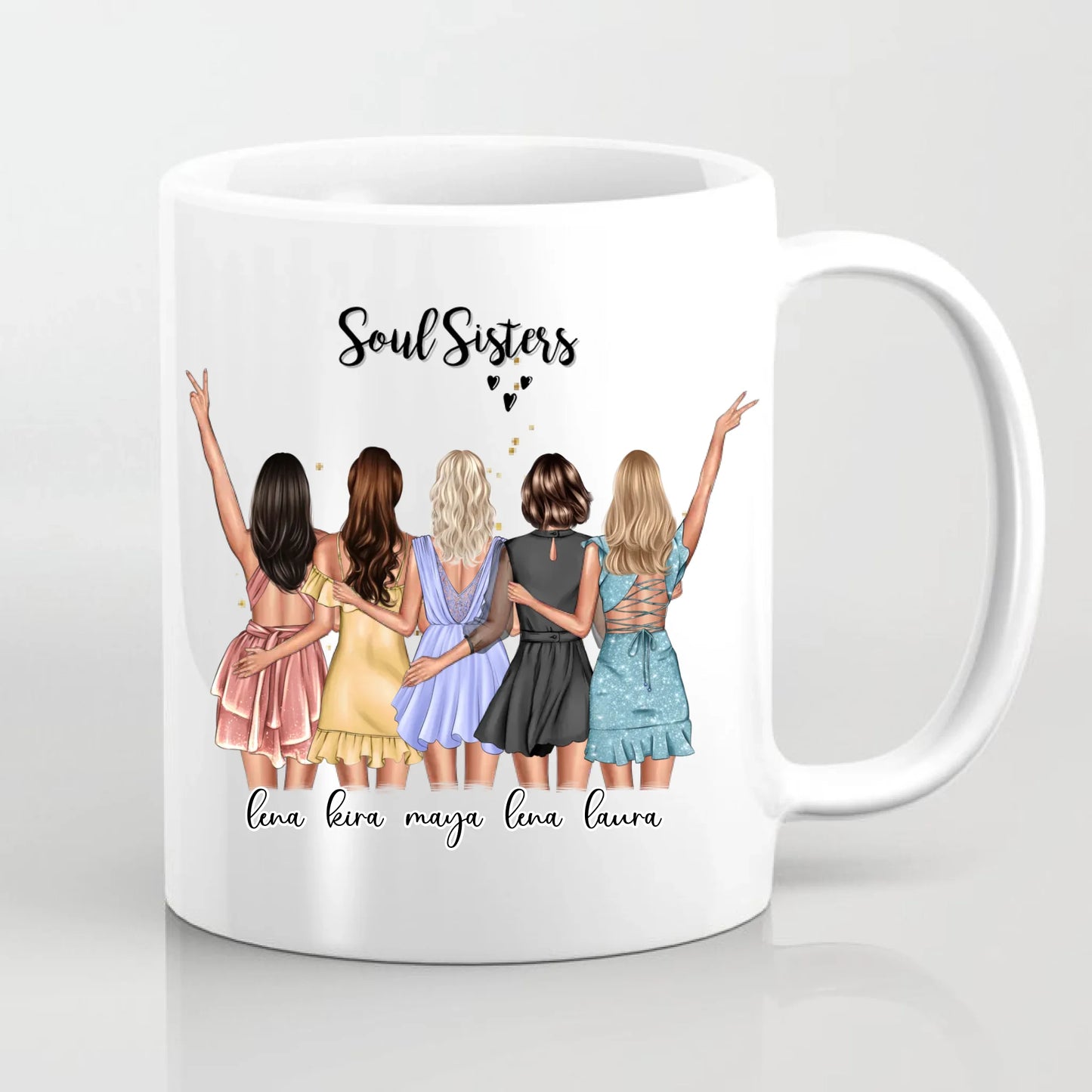 5-6 Freundinnen Tasse / Thermobecher