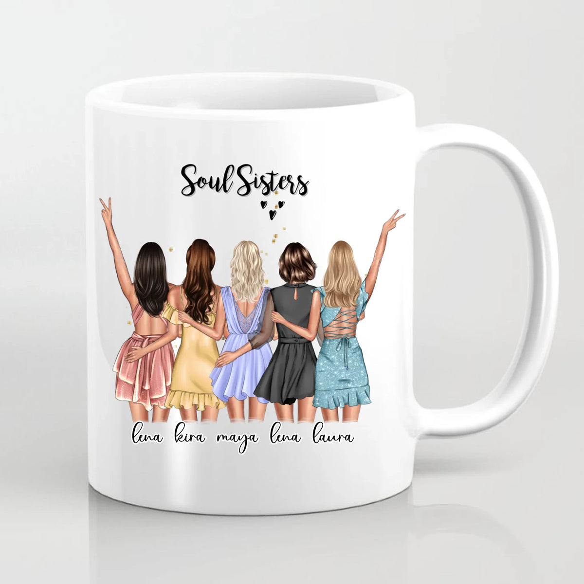 5-6 Freundinnen Tasse / Thermobecher