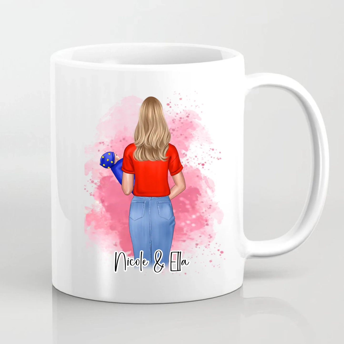 Mama/Tante/... & Baby Tasse / Thermobecher