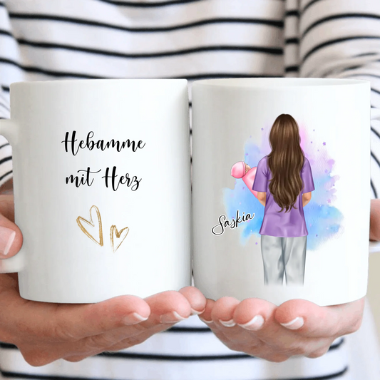 Hebamme Tasse / Thermobecher